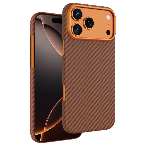 Накладка Keephone Kevlar Diago MagSafe Iphone 17 Pro Max Bronze фото 